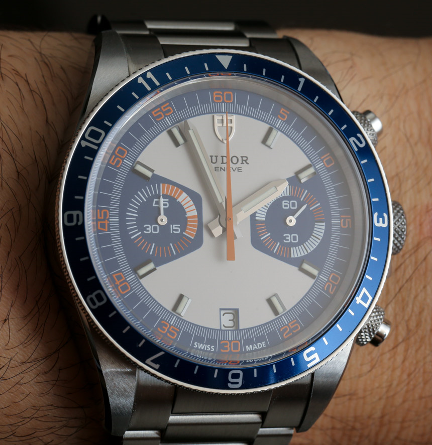 帝舵Heritage Chrono藍色腕表評論