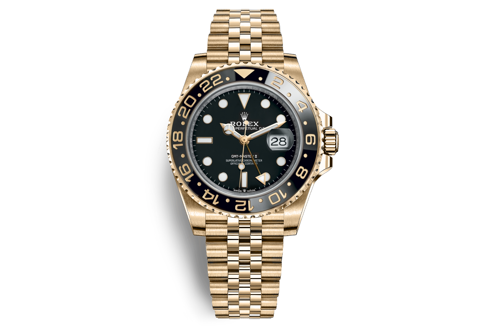 勞力士帶黃色閃電的鈦制Milgauss