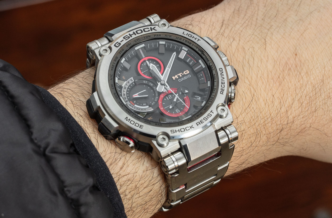 卡西歐G-SHOCK系列MTG-B1000D-1A腕表細節評鑒-卡西歐G系列