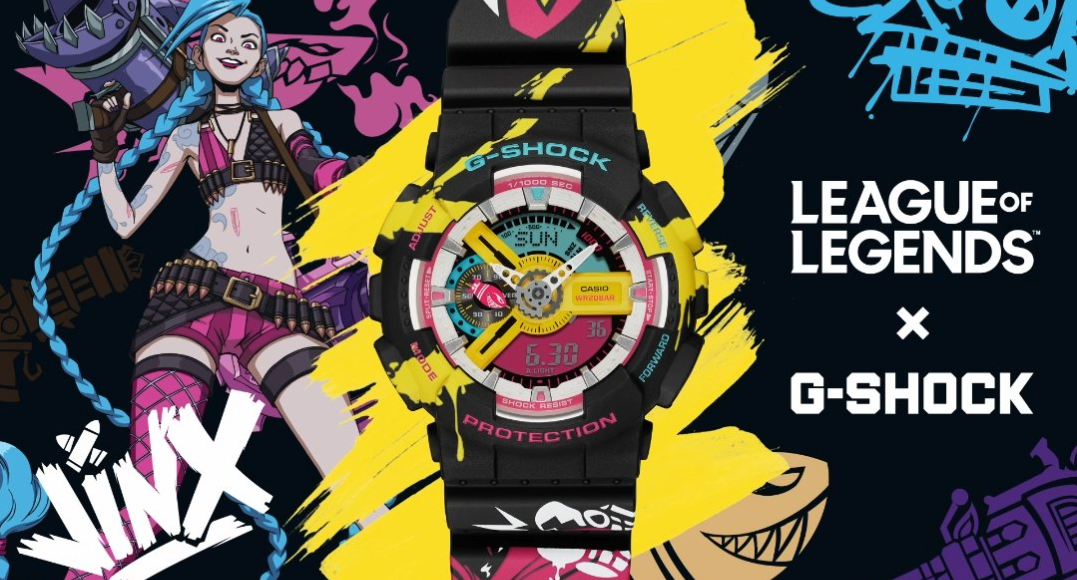 引爆全球熱潮！G-SHOCK x《英雄聯盟》聯手打造的極限腕表震撼登場